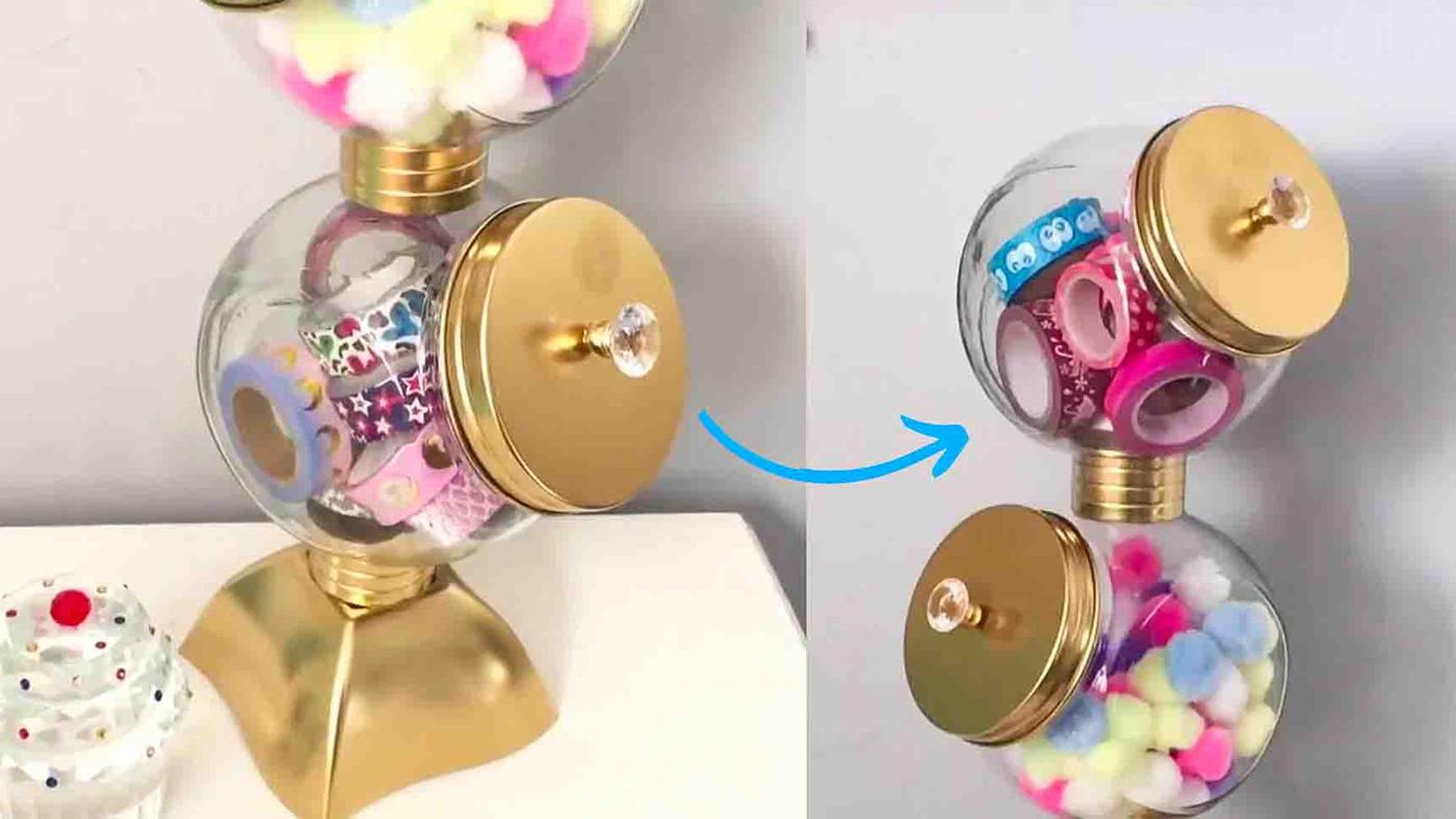 Dollar Tree DIY Storage Tiered System
