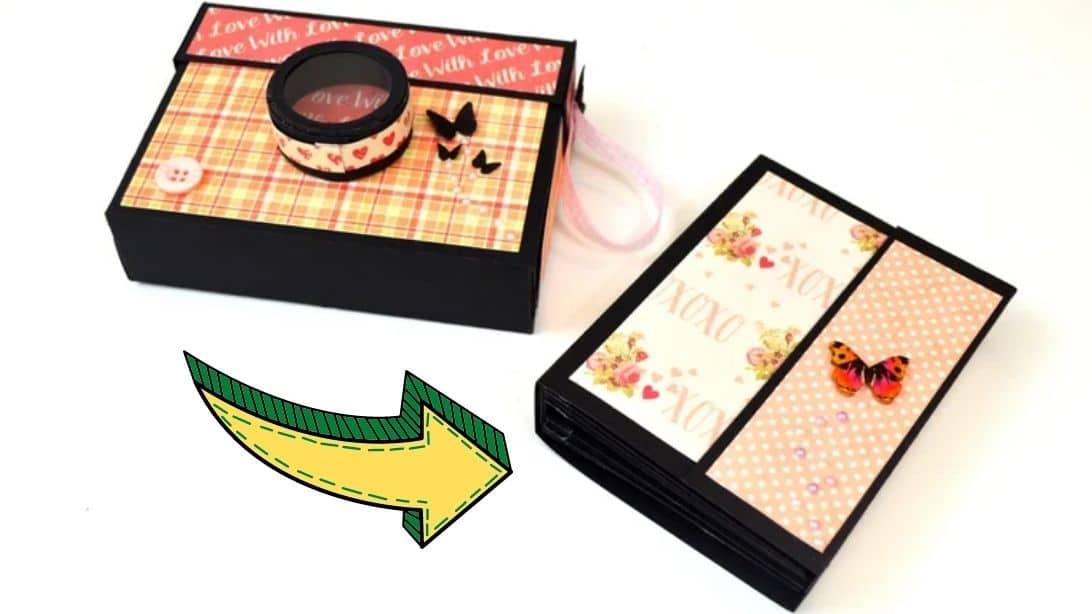 Easy DIY Camera Box Photo Album Tutorial