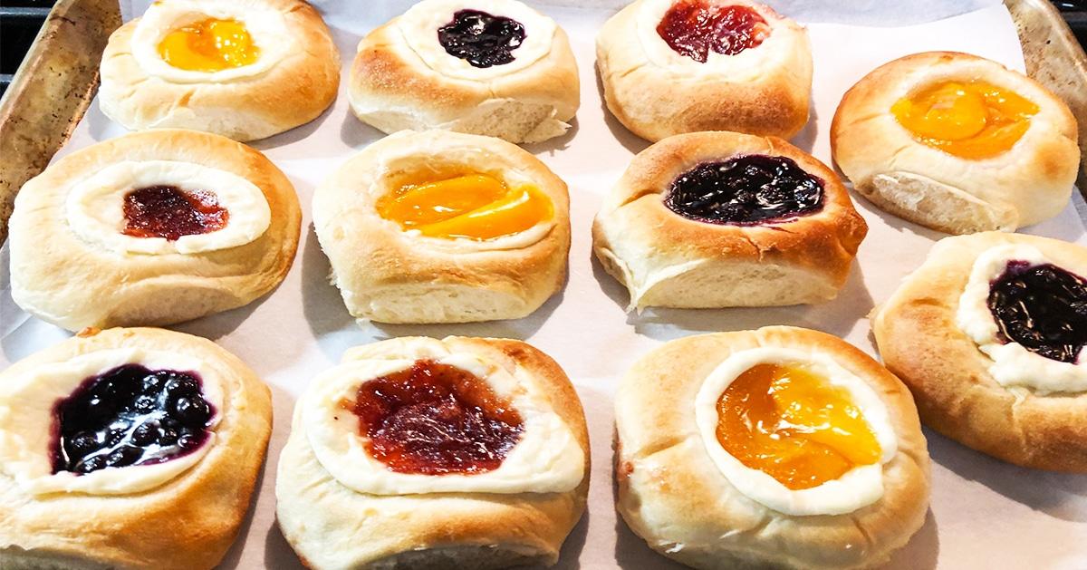 How To Make Kolaches Using Frozen Rolls