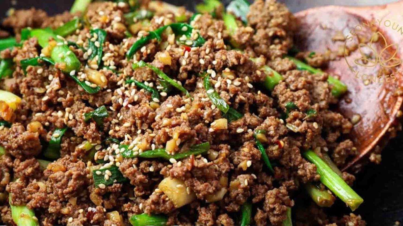 Easy Mongolian Ground Beef Recipe