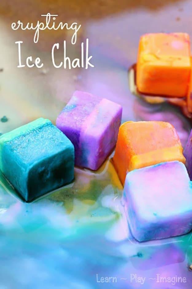Fun Crafts for Kids to Make | Fun DIY Ice Chalk Paint Projects | DIY Projects & Crafts by Sueeye at