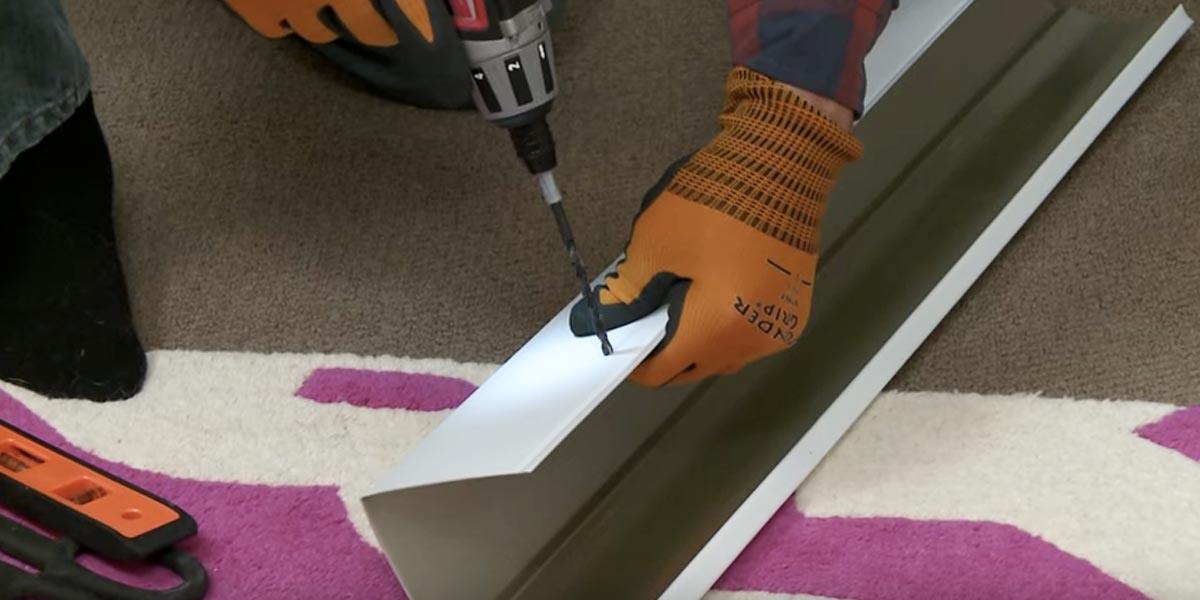 You Won’t Even Believe What He Makes Out Of Rain Gutters (Brilliant)!