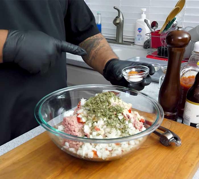 Smoked Meatloaf Ingredients - Easy Dinner