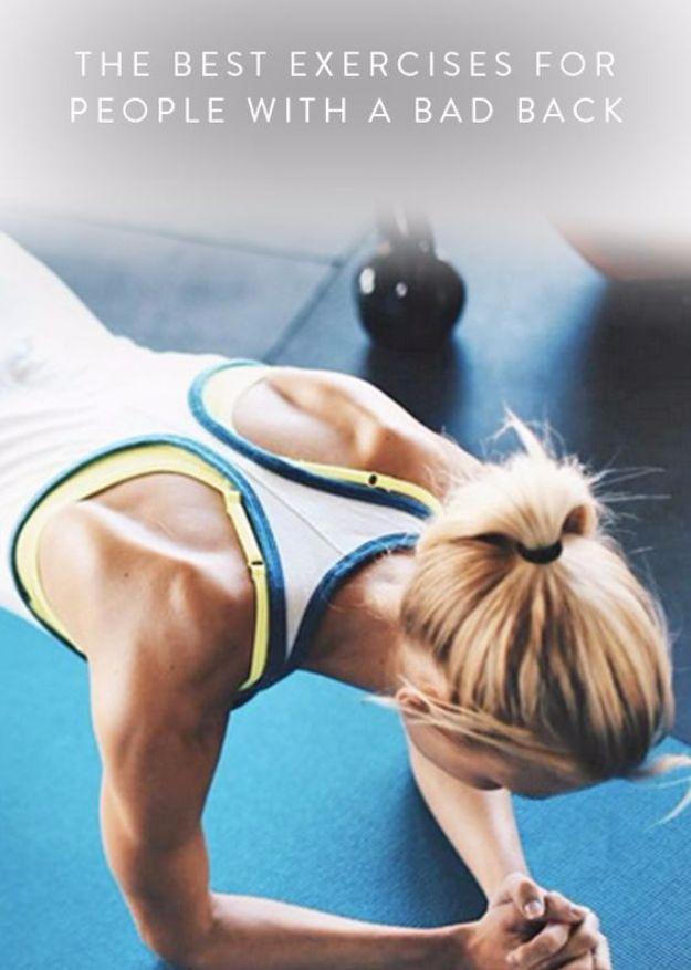 Best Exercises for 2018 - Exercises For Bad Back - Easy At Home Exercises - Quick Exercise Tutorials to Try at Lunch Break - Ways To Get In Shape - Butt, Abs, Arms, Legs, Thighs, T