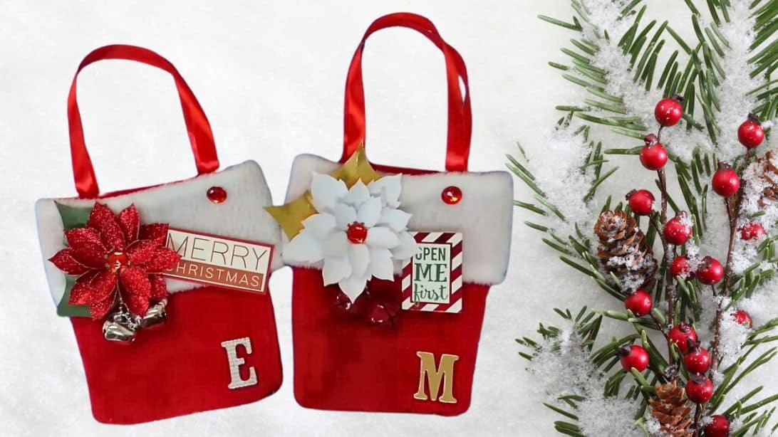 Dollar Tree Christmas Stocking Hack