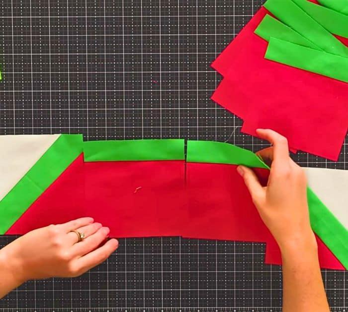 Easy Wall Hanging Watermelon Quilt Tutorial