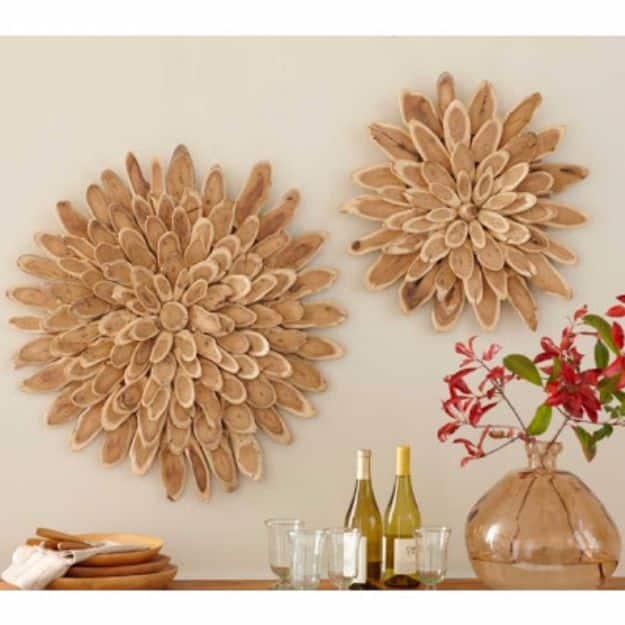 Wood Slice Wall Art, a project worth adding to the to do list and one worth bookmarking from this list