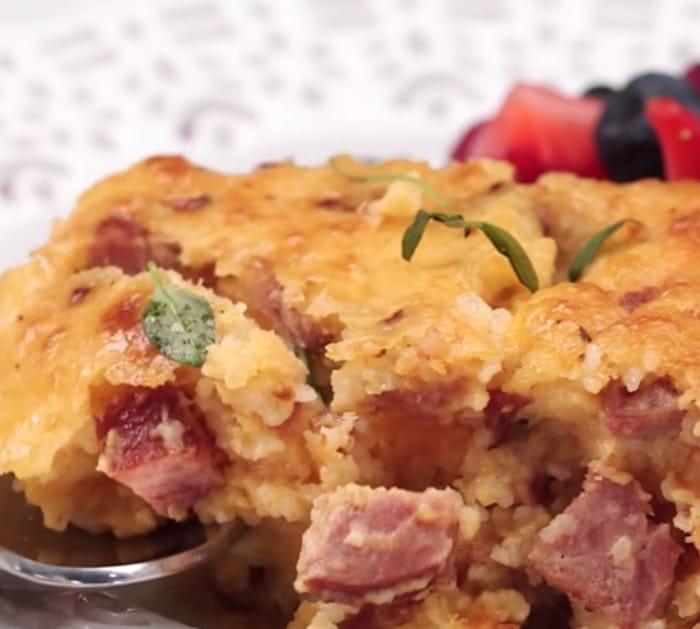Make sausage grits casserole recipe