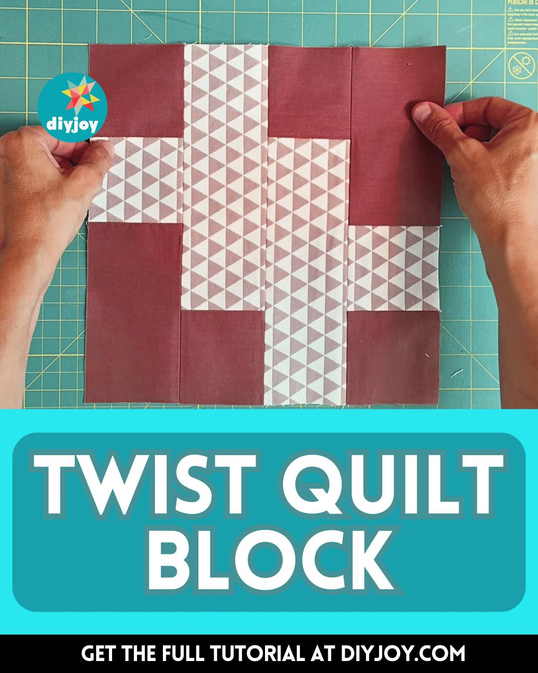 Beginner-Friendly Twist Quilt Block Tutorial