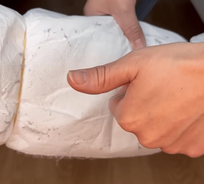 Easy Floor Mop Cleaning Hack