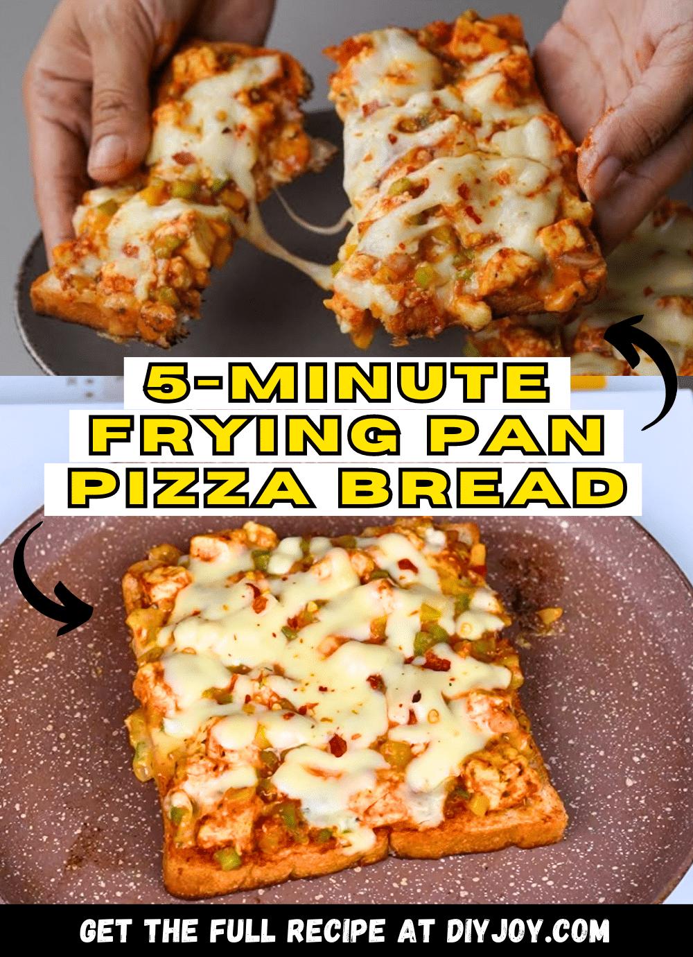 5-Minute Frying Pan Pizza Bread