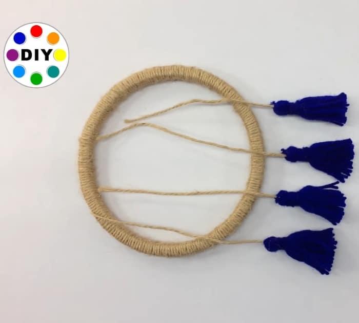 DIY Dream Catcher Wall Hanging Decor Project