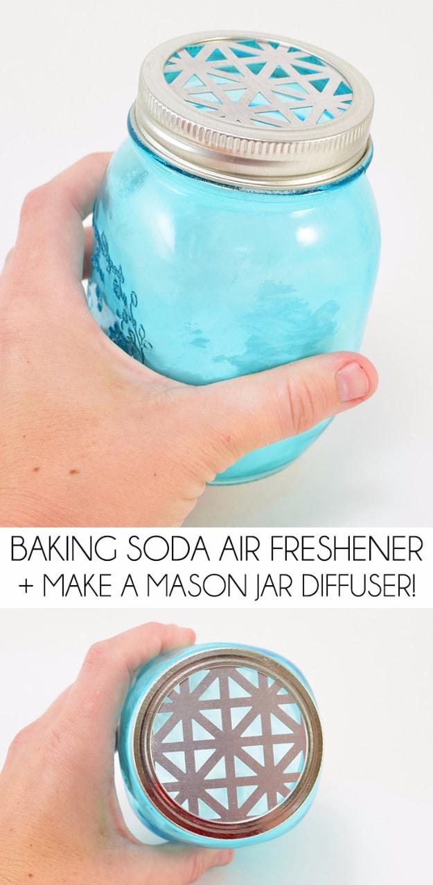 DIY Mason Jar Diffuser, a quick mason jar craft anyone can make and a budget friendly way to repurpose an old jar
