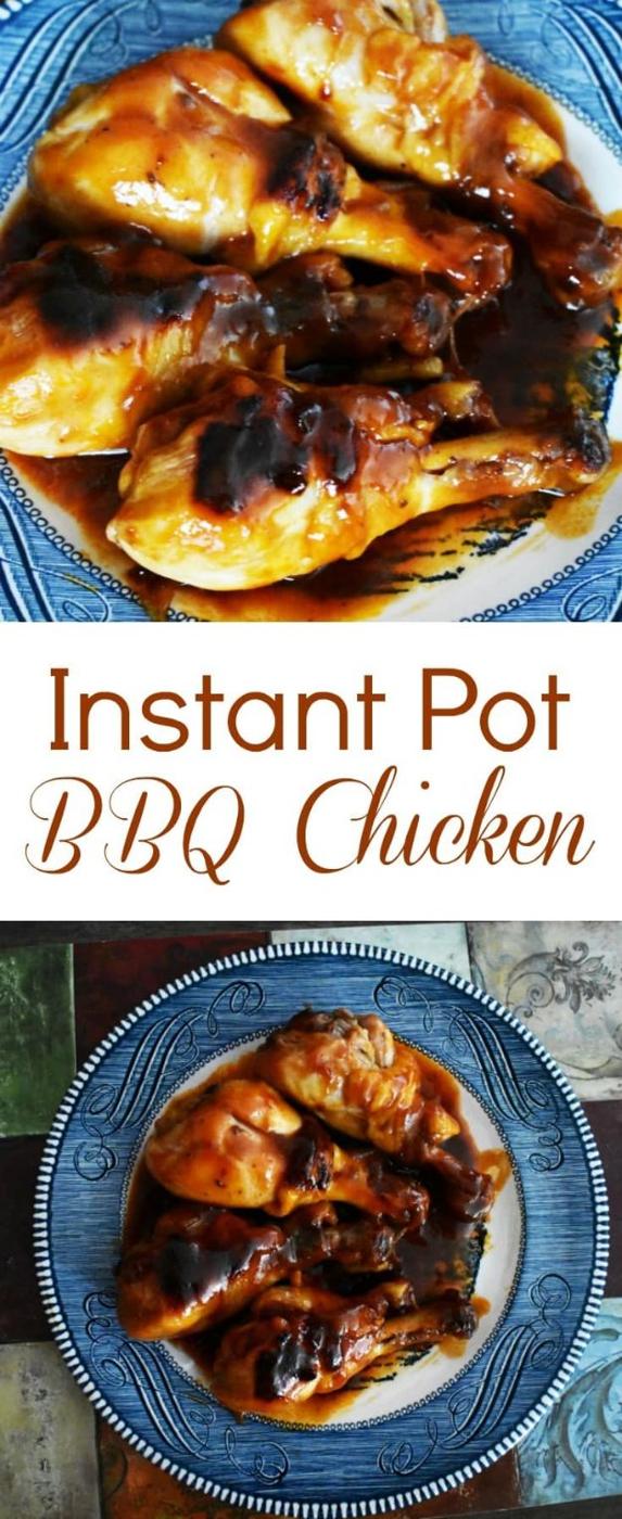 Best Barbecue Recipes - Instant Pot BBQ Chicken - Easy BBQ Recipe Ideas for Lunch, Dinner and Quick Party Appetizers - Grilled and Smoked Foods, Chicken, Beef and Meat, Fish and Ve