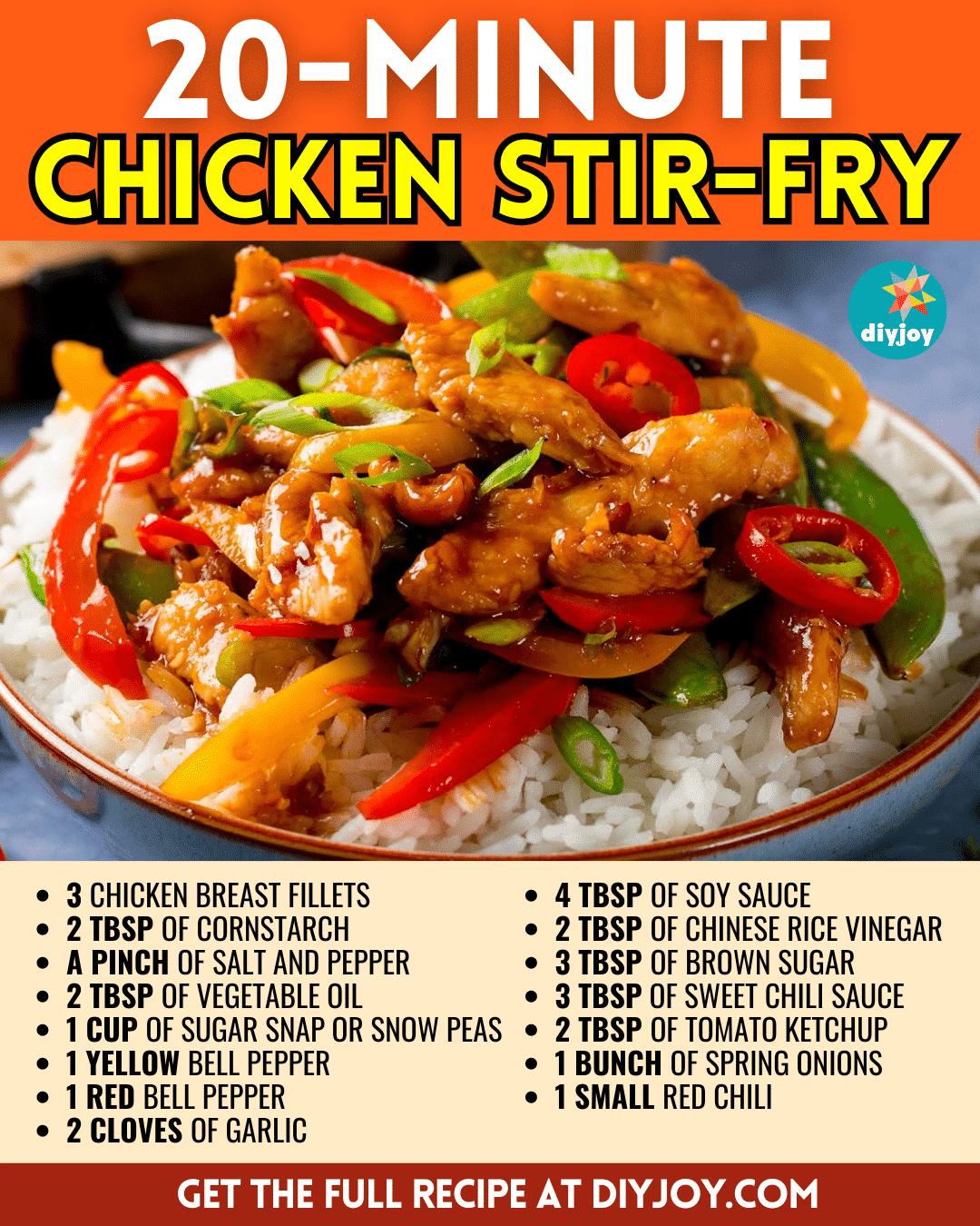 Easy 20-Minute Chicken Stir-Fry Recipe