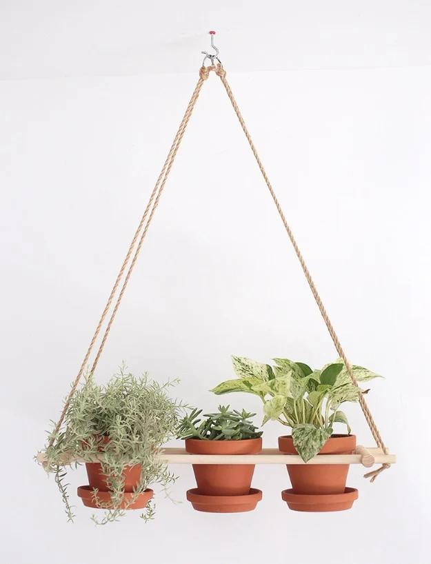 DIY Hanging Planter, a plant lover's easy upgrade, and style that costs a fraction of the retail price