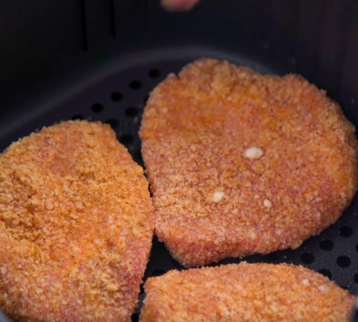 Make pork chops with an Air Fryer