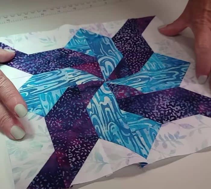 Easy Ocean Currents Quilt Block Tutorial