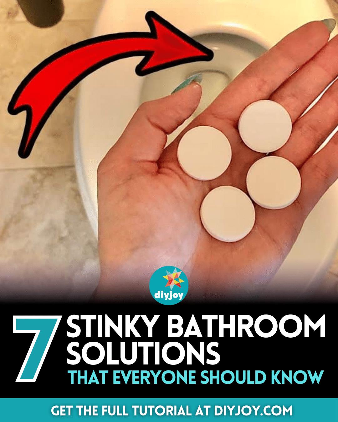7 Stinky Bathroom Solutions That Everyone Should Know