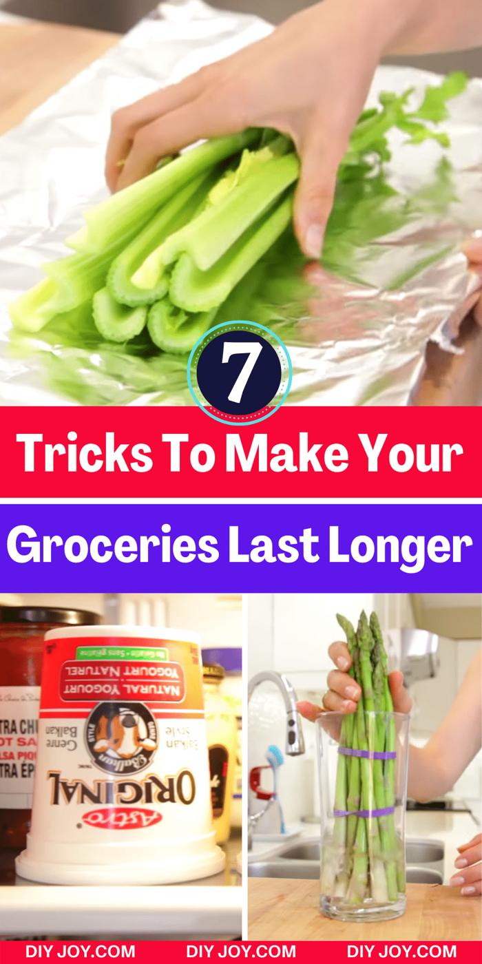 7 Tricks To Make Your Groceries Last Longer