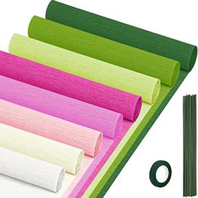 Crepe Paper Flower Sueeye supplies