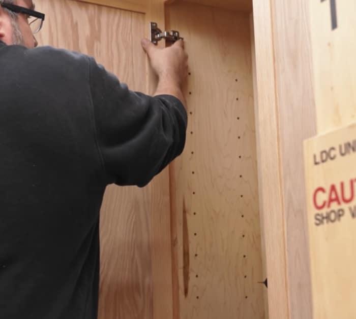 How to make new cabinet doors