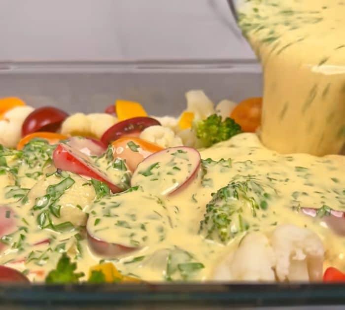 Delicious Cauliflower and Broccoli Casserole Ingredients
