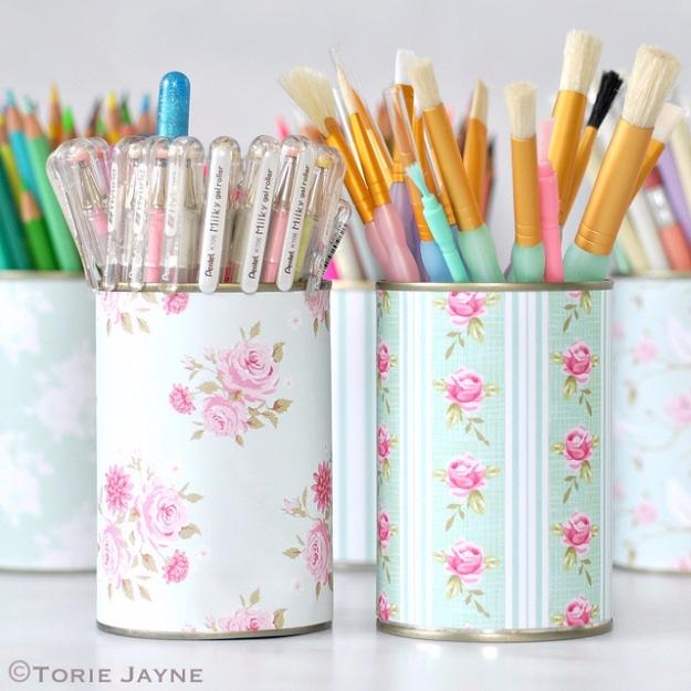 Pretty Pen Pots, forgiving enough for shaky first cuts and a look that outshines anything off a shelf