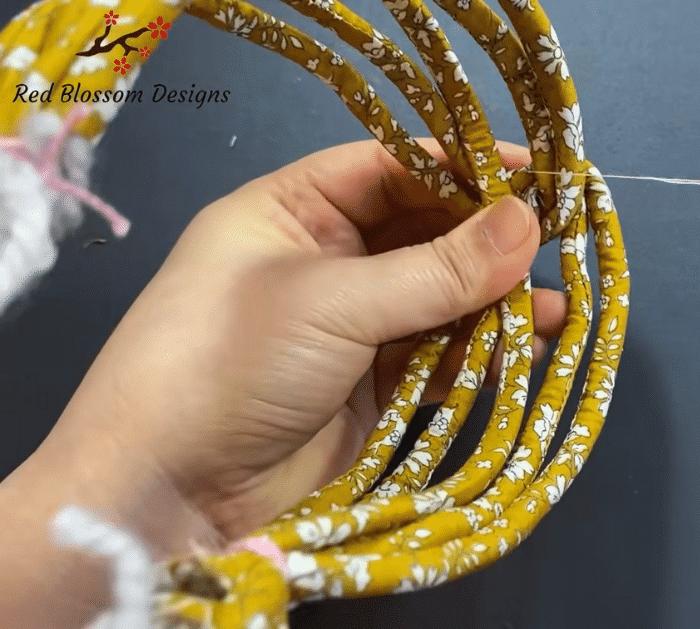DIY Fabric Headband Steps