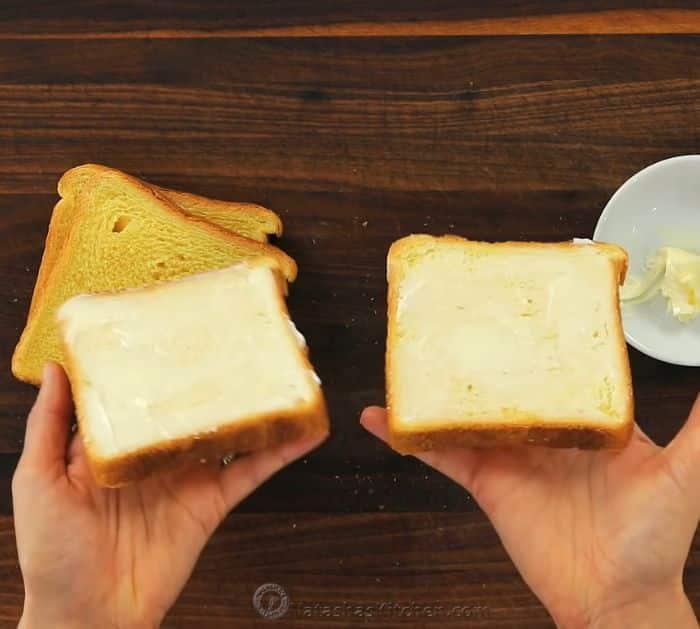 Ultimate Grilled Cheese Sandwich Recipe Ingredients