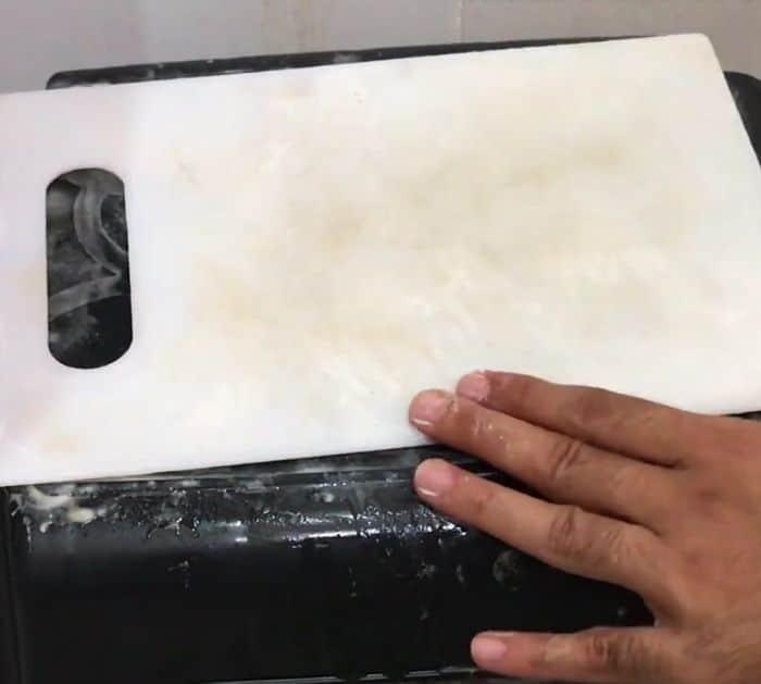 Easy Chopping Board Cleaning Tip And Hack