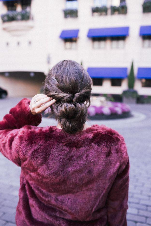 Holiday Hairstyles - Classic and Easy Up-Do - Cute DIY Hair Styles for Christmas and New Years Eve, Special Occasion - Updos, Braids, Buns, Ponytails, Half Up Half Down Looks #hair