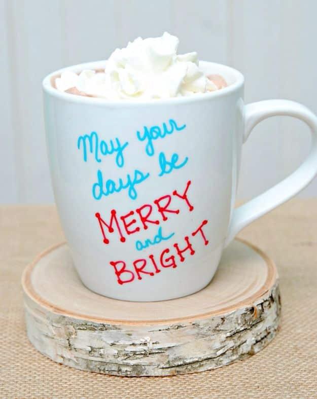 15-Minute Holiday Mugs, quick enough to finish before nap time and an upgrade that feels far pricier than it was