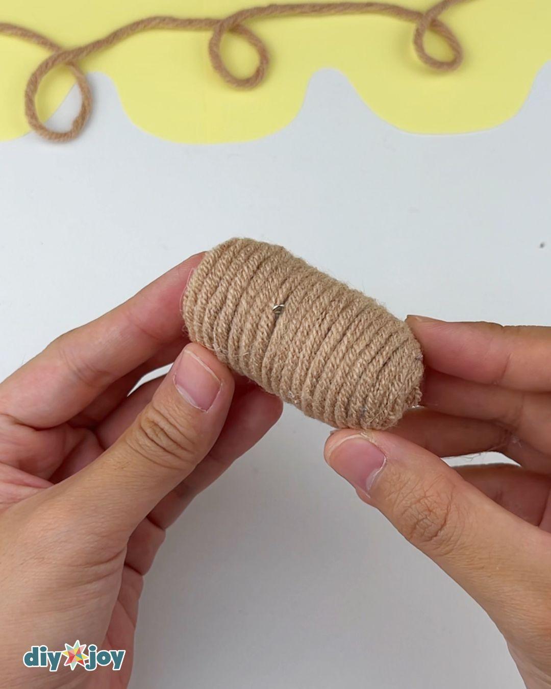 Yarn Dog Keychain — cover the body