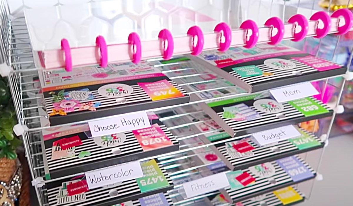 Dollar Tree Cooling Rack Organizer