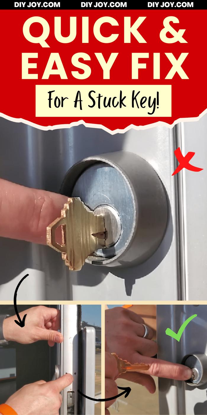 Key Stuck In A Lock Try This Quick _ Easy Solution!