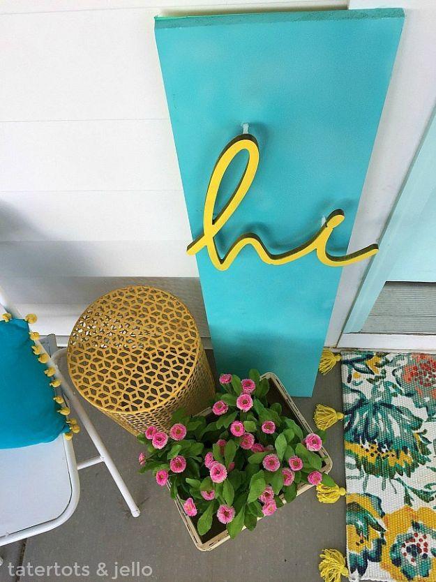 DIY 3D Sign, forgiving enough to redo without wasting materials and proof a small change makes a real difference