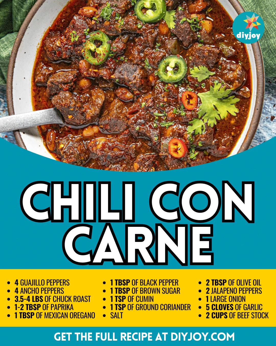 Easy Chili Con Carne Recipe