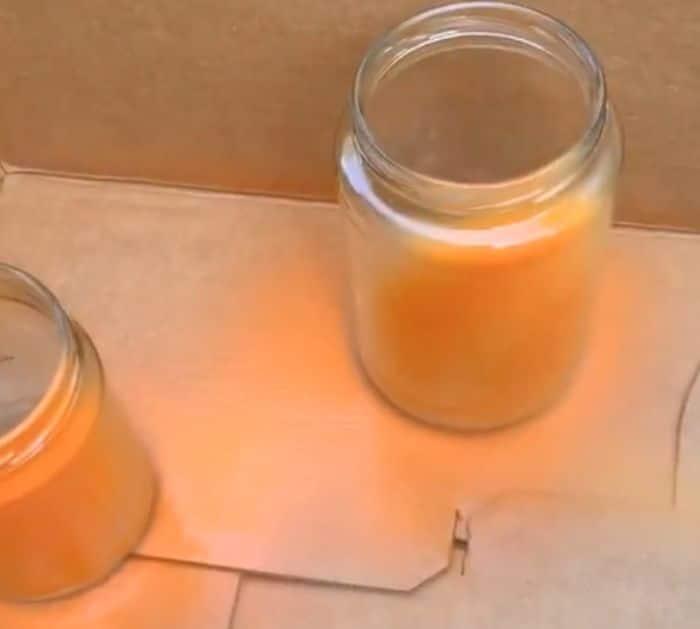 DIY Upcycled Jar Pumpkins Tutorial