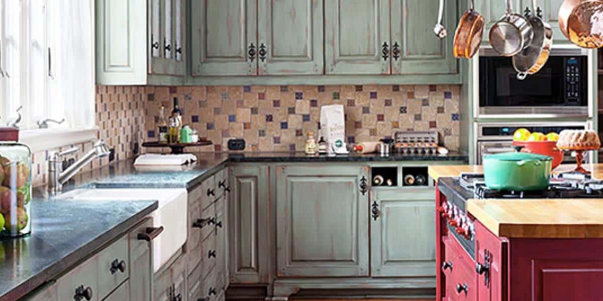 Tired Of Your White Cabinets And Love The French Country Look? Watch How She Does This!