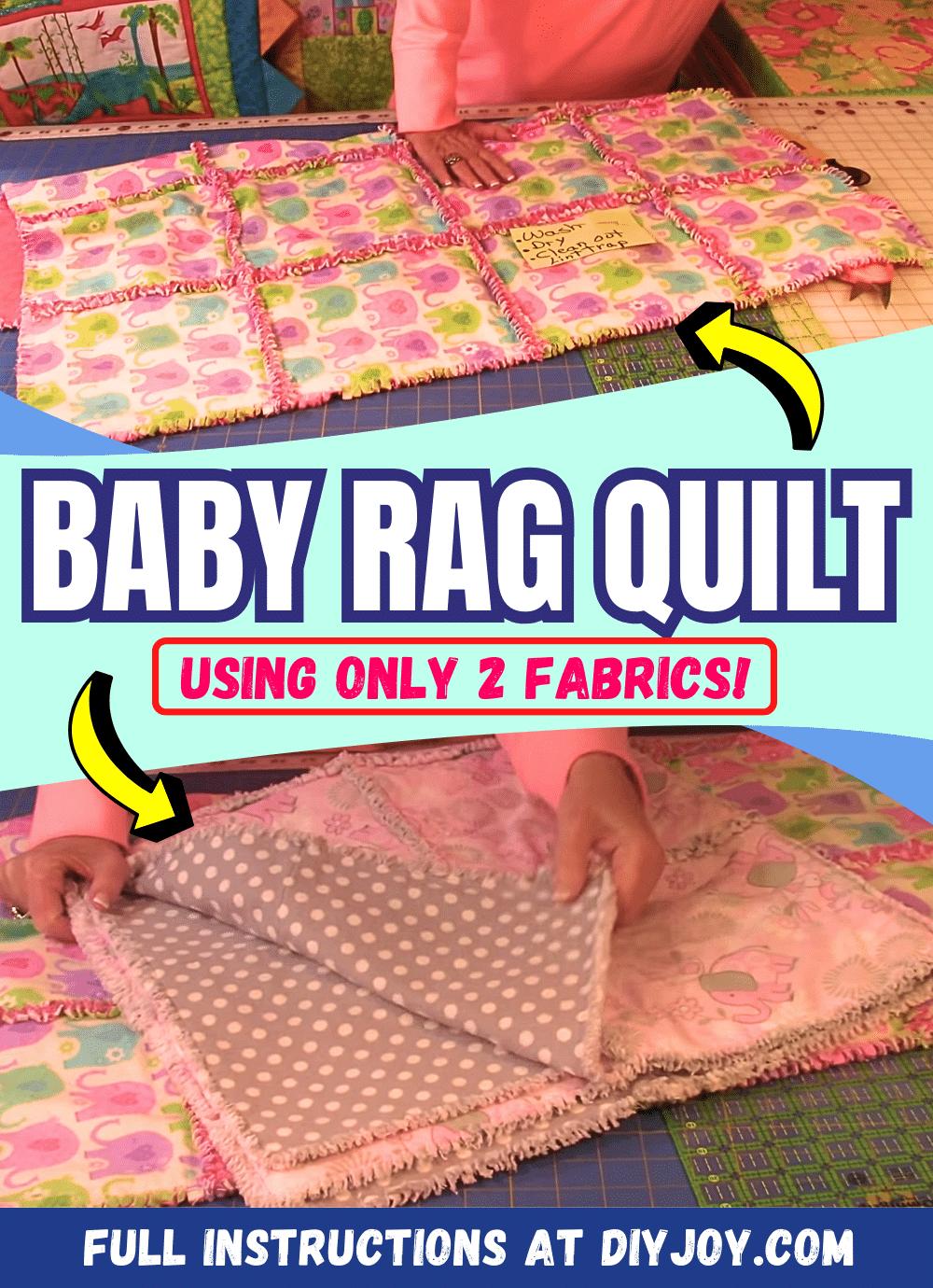 How To Make A Simple Baby Rag Quilt
