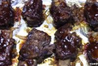 Fall Off The Bone Slow Cooker BBQ Beef Short Ribs