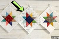Create a Criss-Cross Star Quilt Block