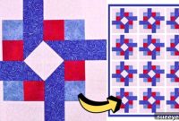 Spokes Quilt Block: Easy Steps, Free Pattern