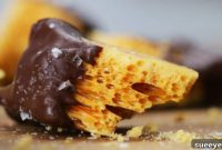 Simple Four Ingredient Honeycomb Toffee