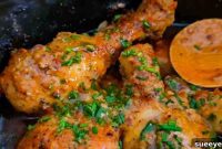 Fall-Off-The-Bone Crockpot Cowboy Butter Chicken Drumsticks