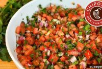 Restaurant Style Chipotle Mild Tomato Salsa