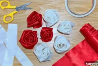 Craft Stunning Ribbon Roses in Just 2 Minutes!