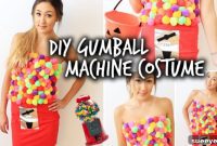 DIY Gumball Machine Costume: Sweet & Unique