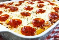 The Ultimate Pizza Casserole